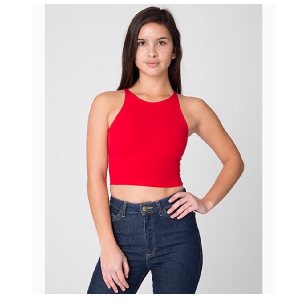 American Apparel Crop Tank